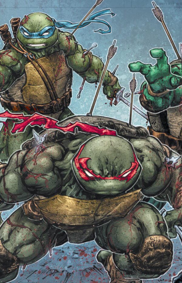 Two Wounded Teenage Mutant Ninja Turtles