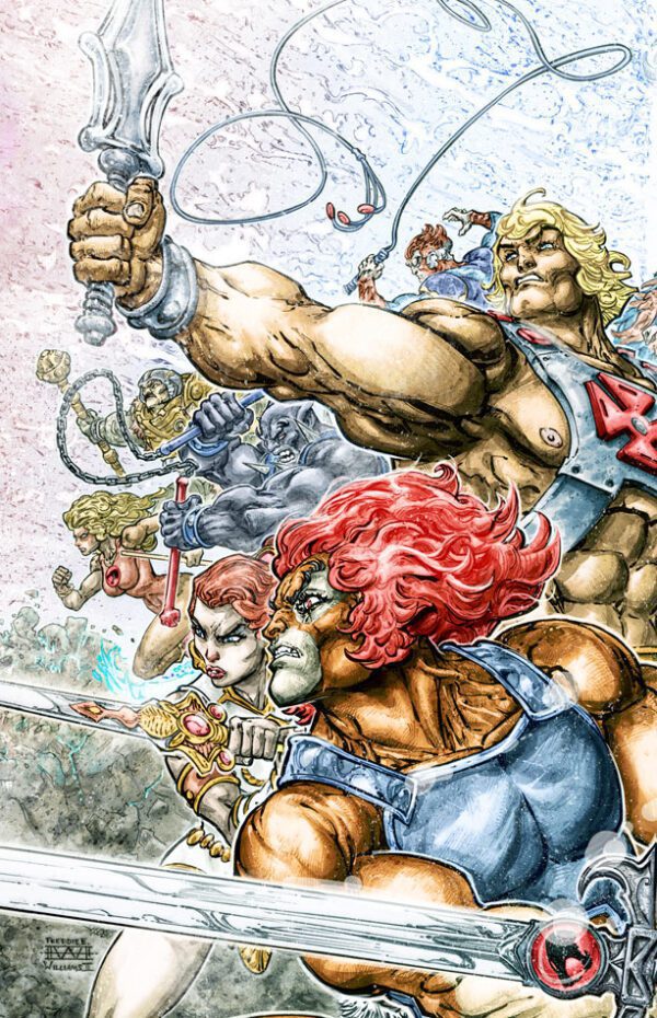 He-man Thundercats DC Comic Print in Color