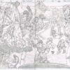 Kamandi/TMNT<br>Pitch Art<br>Issue 08 Pages 02-03 Homage<br>Pencil Study<br>21x17
