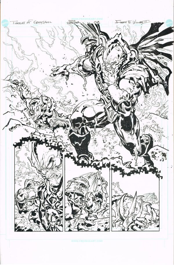 Turtles of Grayskull<br>SDCC SHDREDDER<br>Mini Comic Page 02<br>11x17