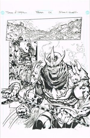 Turtles of Grayskull<br>SDCC SHDREDDER<br>Mini Comic Page 04<br>11x17