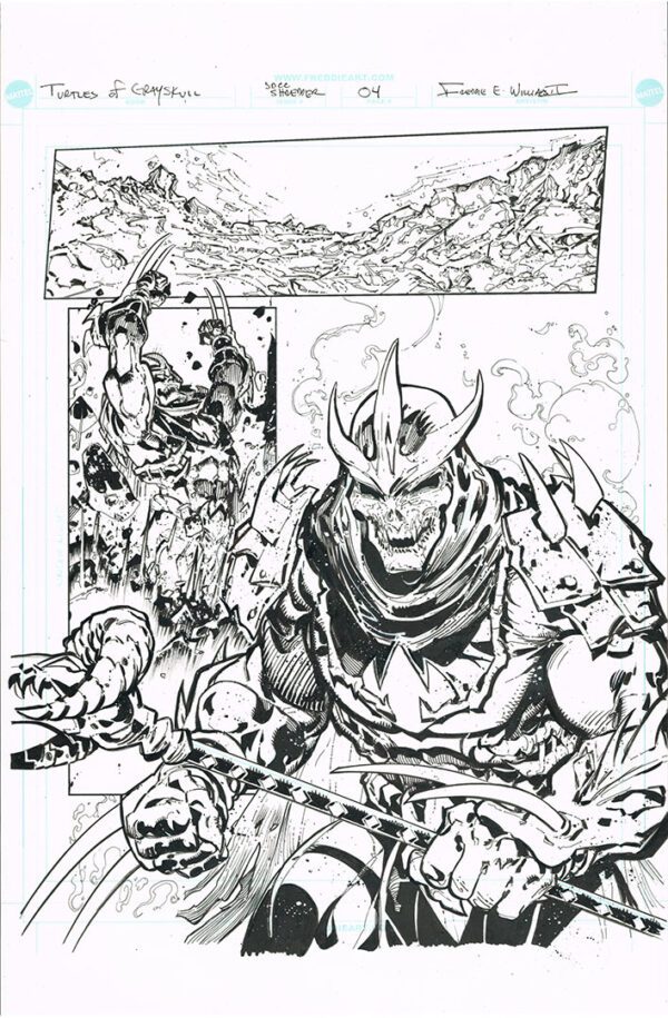 Turtles of Grayskull<br>SDCC SHDREDDER<br>Mini Comic Page 04<br>11x17