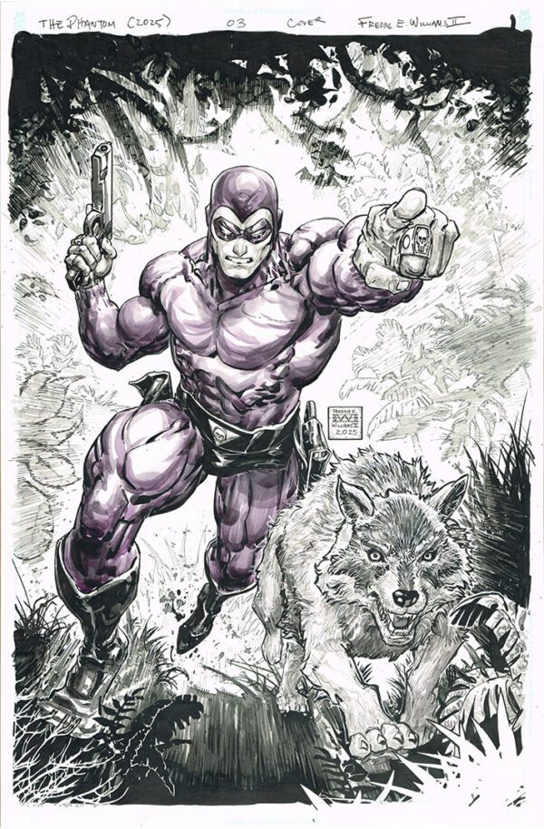 The Phantom <br>(Issue 03 Cover)<br>Madcave Studios<br>11x17