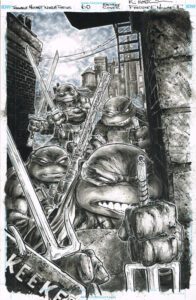 Freddie E. Williams II | TEENAGE MUTANT NINJA TURTLES (Issue 60 SDCC Exclusive Cover) MY FIRST COLLAB W/ KEVIN EASTMAN | Freddie E. Williams II