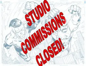 Pen and ink figure commissions closed