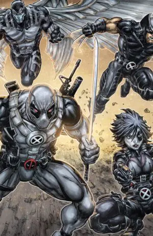 X-Force Sketchbook Comic in Color