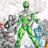 Power Rangers<br>TMNT v2<br>(Connecting Covers 1-5)<br>FIVE  11×17 boards - Image 3