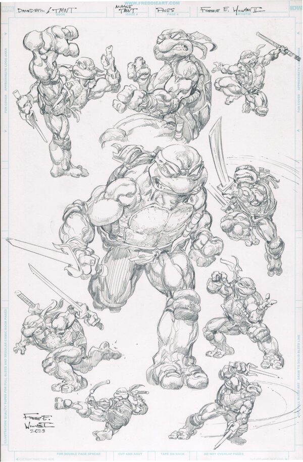 Daredevil / TMNT Pitch Mirage TMNT Figure Study