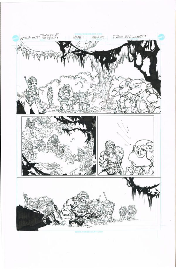 Turtles of Grayskull<br>Wave 1<br>Mini Comic<br>NEW PG07<br>11x17