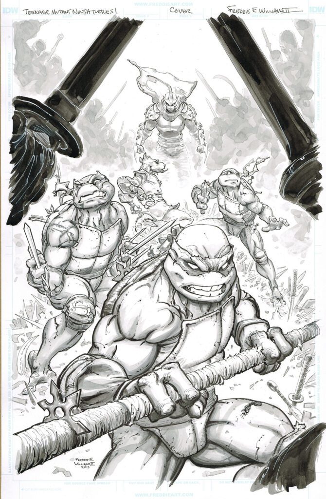 Teenage Mutant Ninja Turtles Archives - Freddie E. Williams II