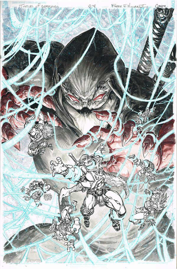 Turtles of Grayskull <br>(Issue 04 Cover)<br>11x17