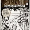 Kamandi/TMNT<br>Pitch Art<br>Issue 20 Cover Homage<br>Pencil Study<br>11x17 - Image 2