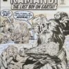 Kamandi/TMNT<br>Pitch Art<br>Issue 05 Cover Homage<br>Pencil Study<br>11x17 - Image 2