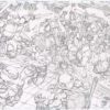 Kamandi/TMNT<br>Pitch Art<br>Issue 18 Pages 02-03 Homage<br>Pencil Study<br>21x17