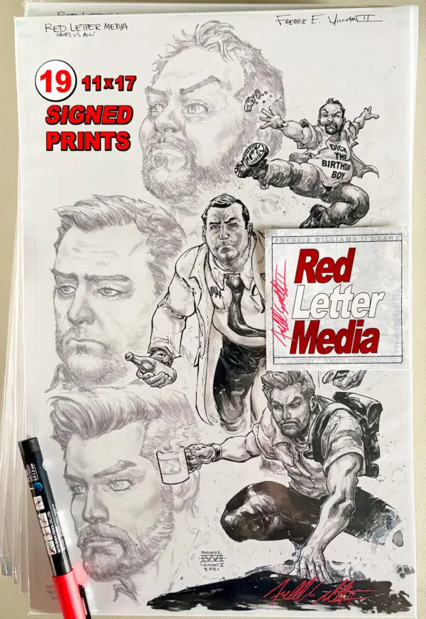 <b><p style="color:red;"> RED LETTER MEDIA!</p></b>PRINT PACK!<br>(19 PRINTS)<br>11X17
