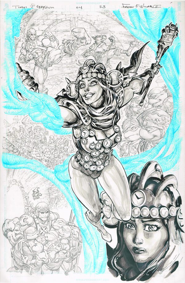 Turtles of Grayskull <br>(Issue 04 Page 23)<br>11x17