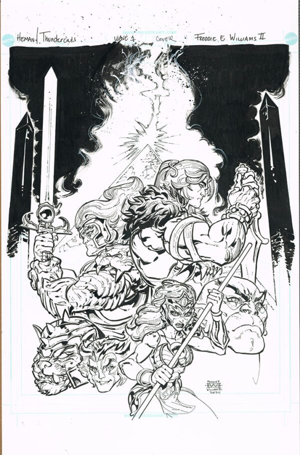 HeMan / Thundercats<br>Wave 1<br>Mini Comic Cover<br>11x17