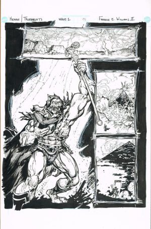 HeMan / Thundercats<br>Wave 1<br>Mini Comic Page 01<br>11x17