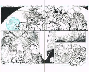 HeMan / Thundercats<br>Wave 1<br>Mini Comic Page 02-03<br>22x17