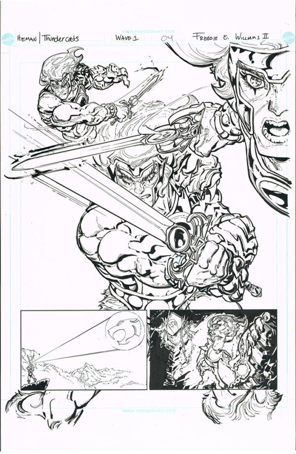HeMan / Thundercats<br>Wave 1<br>Mini Comic Page 04<br>11x17