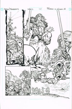HeMan / Thundercats<br>Wave 1<br>Mini Comic Page 05<br>11x17