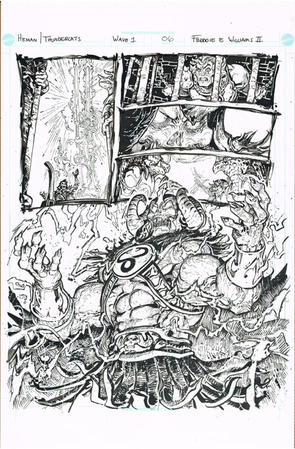 HeMan / Thundercats<br>Wave 1<br>Mini Comic Page 06<br>11x17