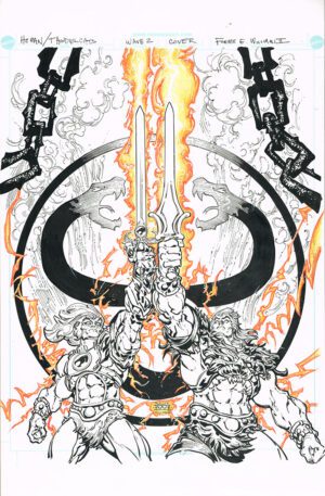 HeMan / Thundercats<br>Wave 2<br>Mini Comic Cover<br>11x17