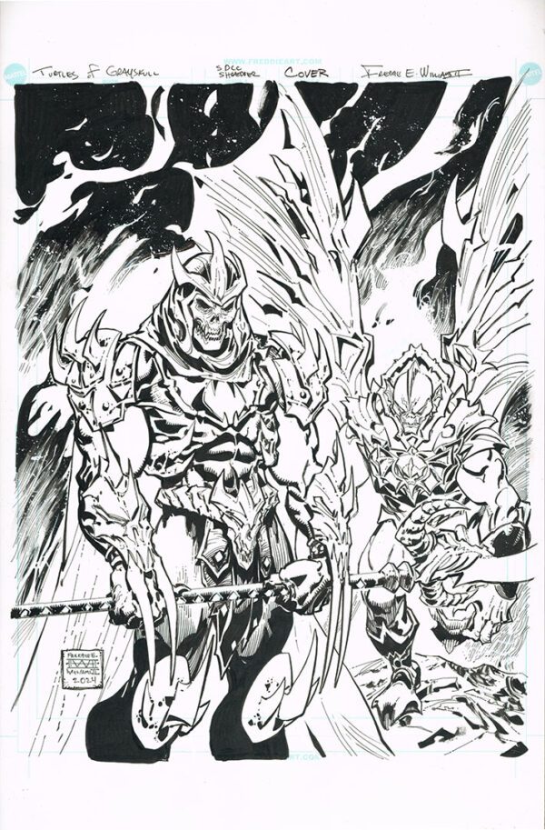 Turtles of Grayskull<br>SDCC SHDREDDER<br>Mini Comic Cover<br>11x17