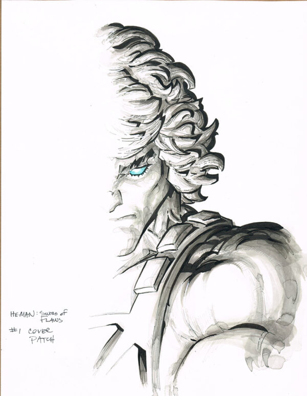 He-Man <br>Sword of Flaws <br>(Issue 04 COVER)<br>11x17 - Image 3