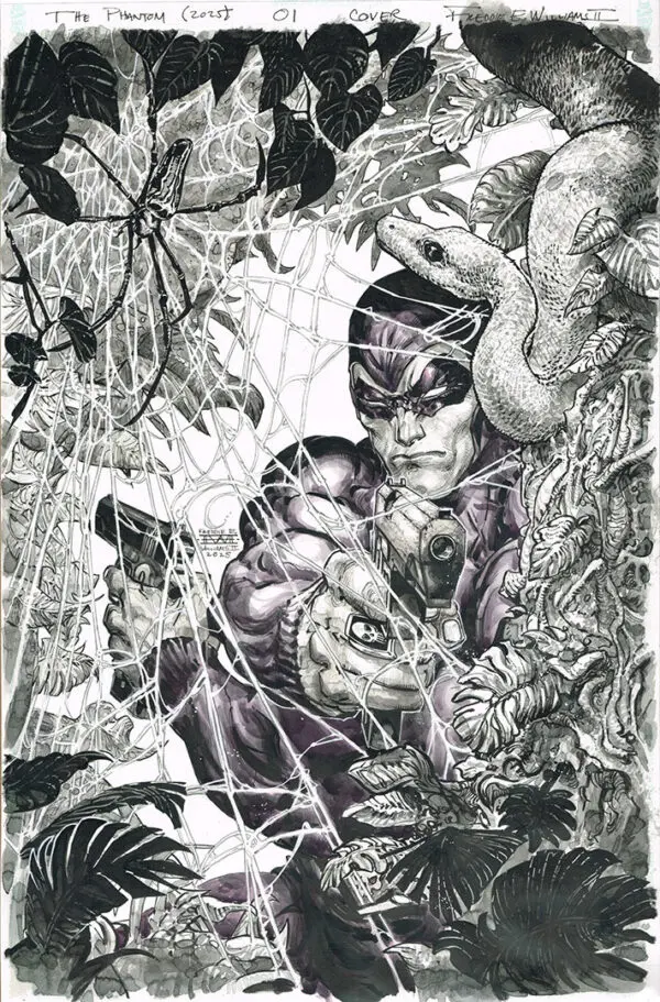 The Phantom <br>(Issue 01 Cover)<br>Madcave Studios<br>11x17