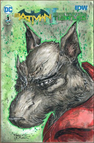 Master Splinter<br>Watercolor Sketch<br>Batman / TMNT V2<br>Blank